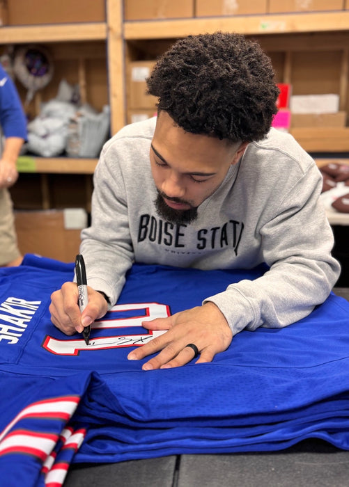 Khalil Shakir Signed Buffalo Bills Nike Authentic Blue Stitched Jersey