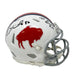 Dalton Kincaid Autographed Draft Inscription Mini Helmet Signed Mini Helmets TSE Buffalo Standing Buffalo Speed 