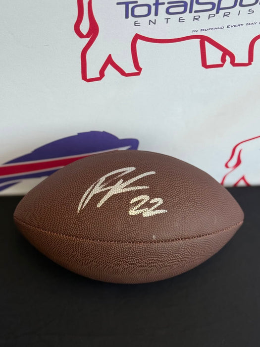 Facebook Auction: Ray Davis Signed Wilson Replica Football