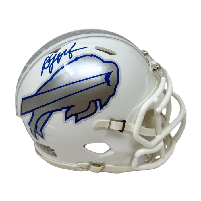 DJ Moore Signed Buffalo Bills Rivalries Speed Mini Helmet