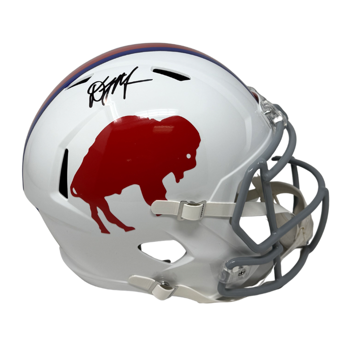 DJ Moore Signed Buffalo Bills Full Size Standing Buffalo Speed Replica Helmet