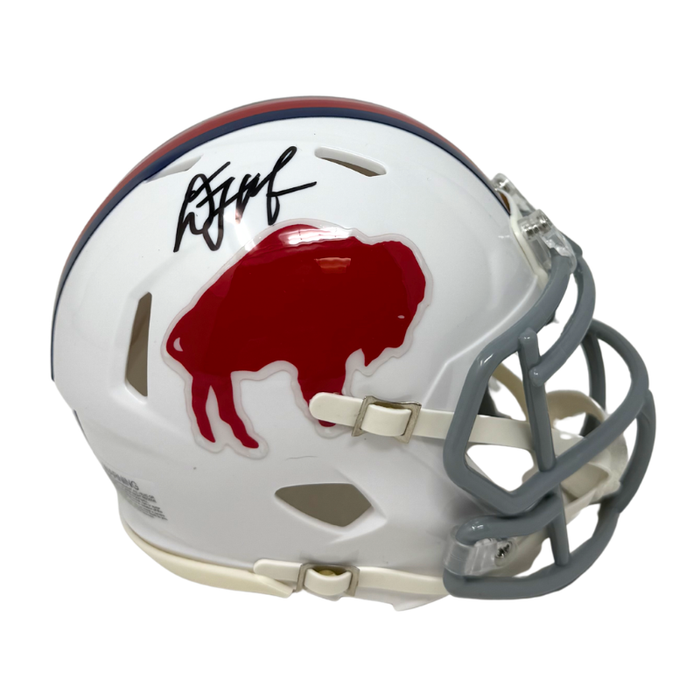 DJ Moore Signed Buffalo Bills Standing Buffalo Speed Mini Helmet