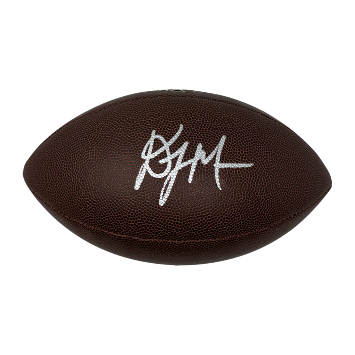 DJ Moore Signed Wilson Replica Football