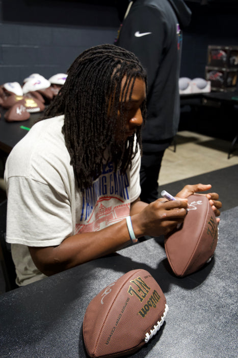 Dorian Williams Signed Wilson Replica Football