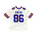 Dalton Kincaid Signed Buffalo Bills White Nike Authentic Stitched Jersey Signed Jerseys TSE Buffalo 