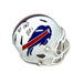 Dewayne Carter Signed Buffalo Bills Full Size 2021 Speed Replica Helmet with Go Bills Signed Full Size Helmets TSE Buffalo 