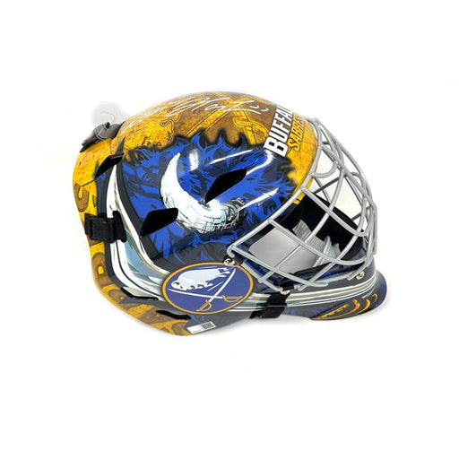 Dominik Hasek Signed Buffalo Sabres Full Size Replica Goalie Mask Signed Hockey Full Size Helmet TSE Buffalo 