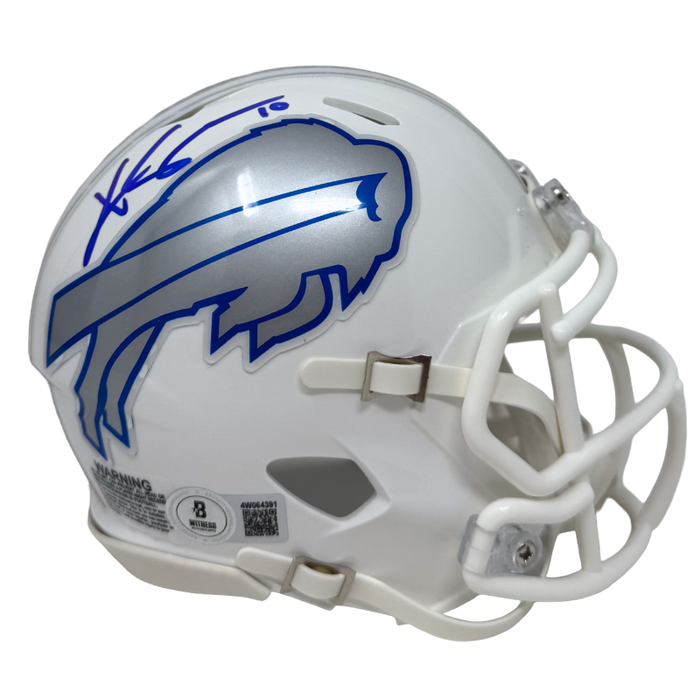 Khalil Shakir Signed Buffalo Bills Rivalries Speed Mini Helmet