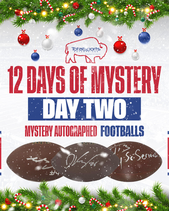 TSE 12 Days of Mystery (Day 2): Mystery Autographed Footballs