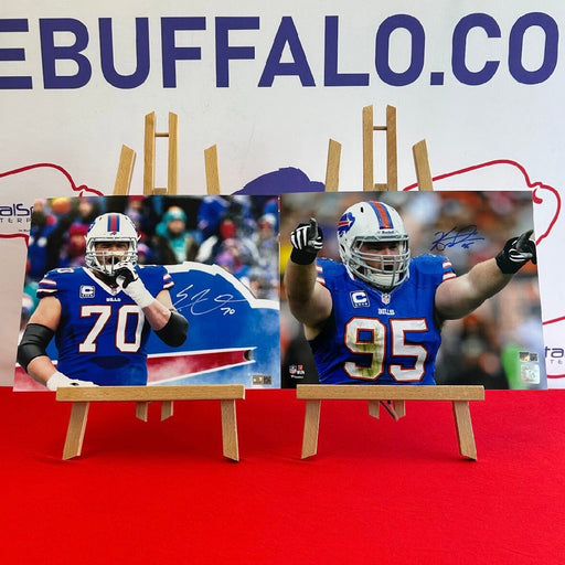 Facebook Auction: Eric Wood & Kyle Williams Autographed 11x14 Photo Combo TSE Buffalo 