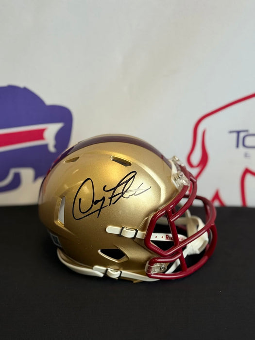 Facebook Auction: Doug Flutie Signed Boston College Speed Mini Helmet