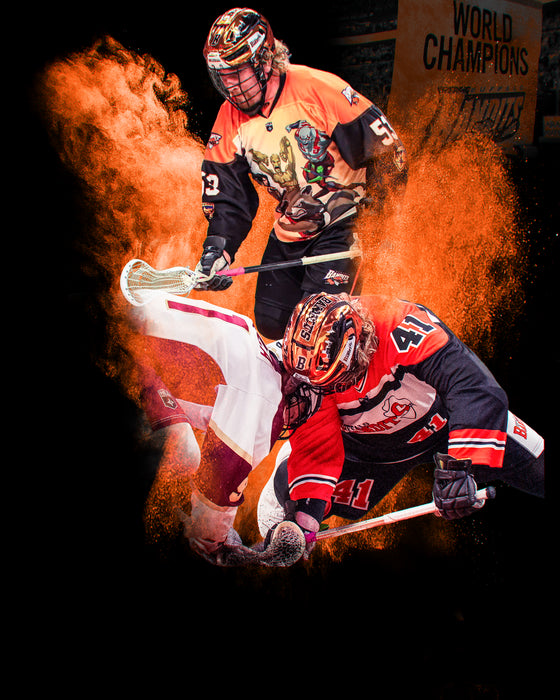 PRE-SALE: Connor Farrell Signed Color Burst Collage Photo