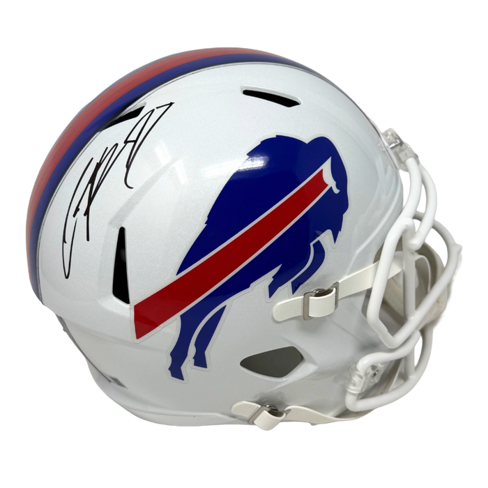 Christian Benford Signed Buffalo Bills Full Size 2021 Speed Replica Helmet