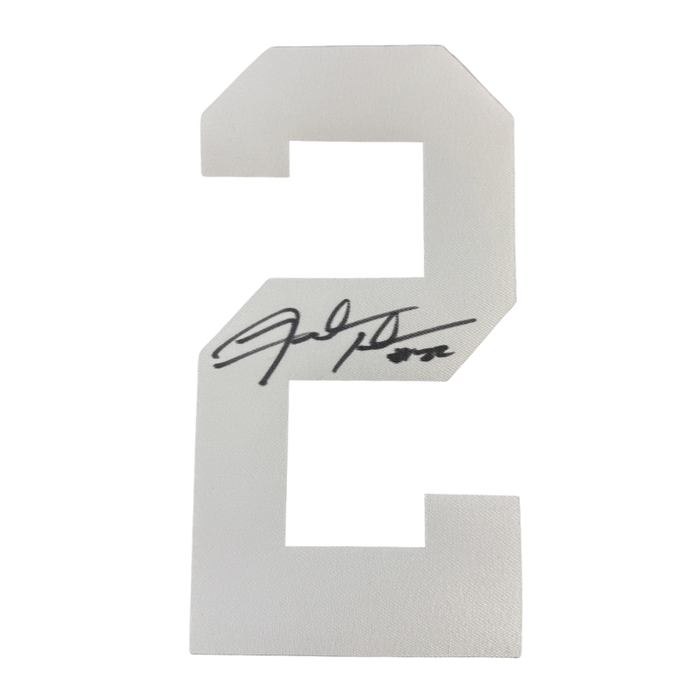 Fred Jackson Signed White Authentic Jersey Number #2