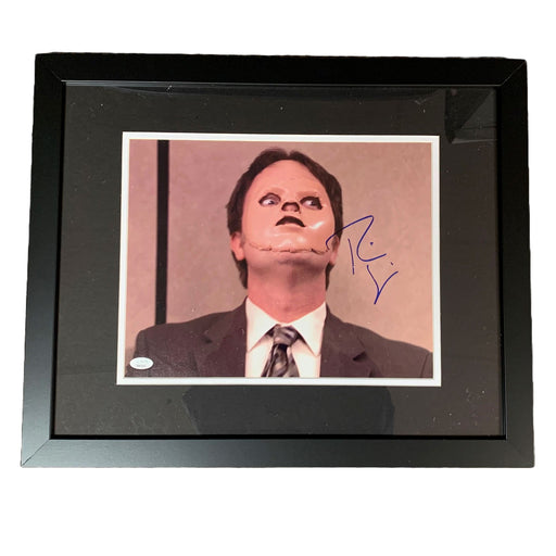 Rainn Wilson Signed (mask) 11x14 Photo - Professionally Framed Signed Photos TSE Framed 