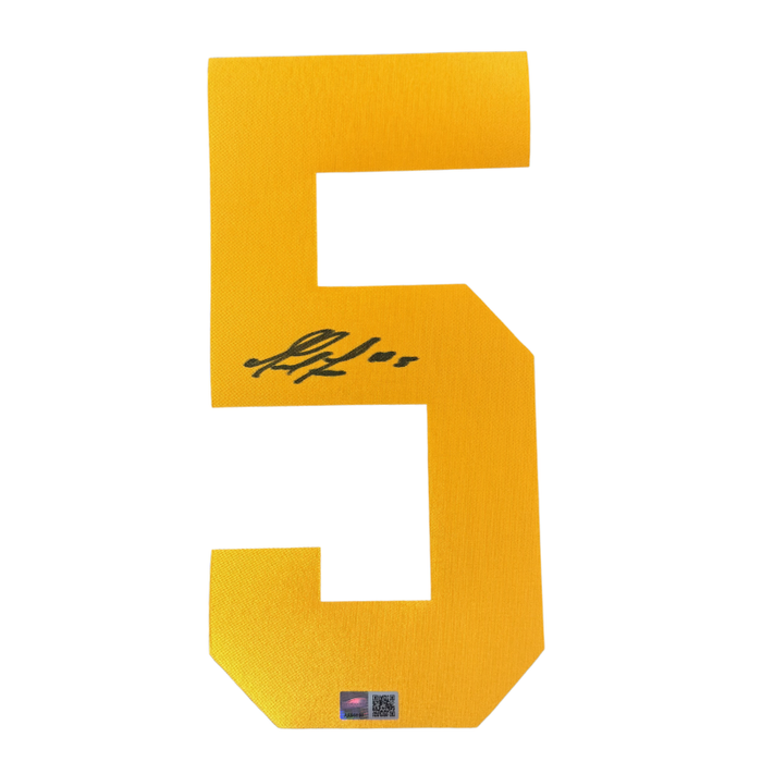 Guido Tenesi Signed Gold Authentic Jersey Number #5