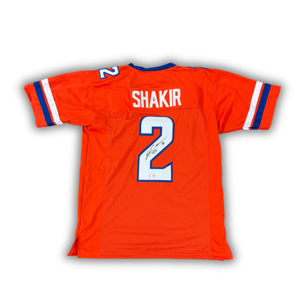 Khalil Shakir Signed Pro-Style Orange College Football Jersey
