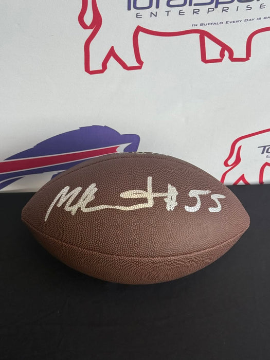Facebook Auction: Michael Hoecht Signed Wilson Replica Football