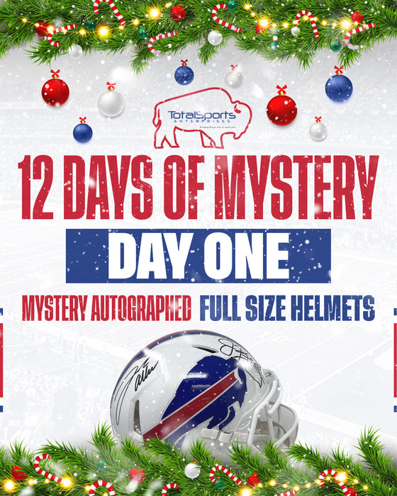 TSE 12 Days of Mystery (Day 1): Mystery Autographed Full Size Replica Helmets