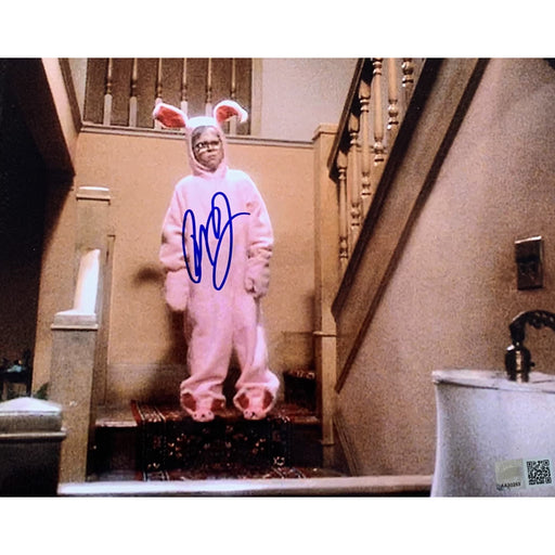 Peter Billingsley Signed In Bunny Suit 8x10 Photo Signed Movie TSE Buffalo 