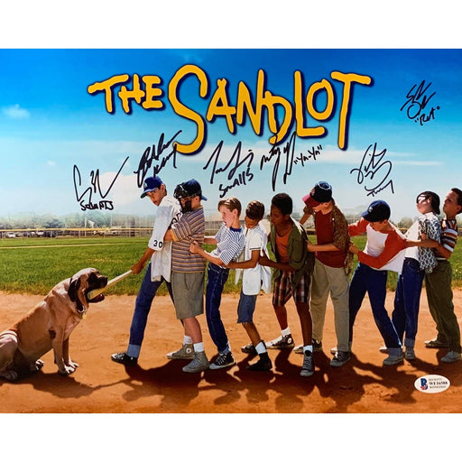 Sandlot Cast Signed 11x14 Movie Poster Signed Movie TSE Buffalo 