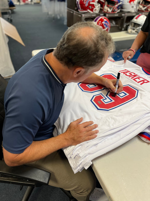 Steve Tasker Signed Pro-Style American Pro Bowl Football Jersey