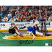 Steve Priolo Signed Diving Goal 8x10 Photo Signed Lacrosse Photo TSE Buffalo 