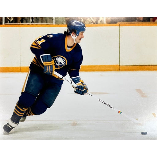 Gilbert Perreault Unsigned Skating in Blue 16x20 Photo Unsigned Photos TSE Buffalo