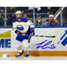 Jordan Greenway Signed Skating In White 8x10 Photo Signed Hockey Photo TSE Buffalo 