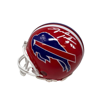 SIGNED OPPOSITE SIDE: Fred Jackson Signed Buffalo Bills TB Red Mini Helmet (signed opposite side) Signed Mini Helmets TSE Buffalo 