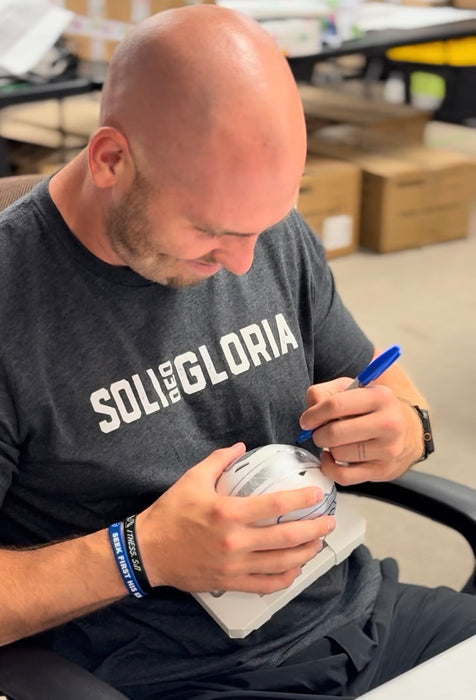 Reid Ferguson Signed Buffalo Bills Rivalries Speed Mini Helmet