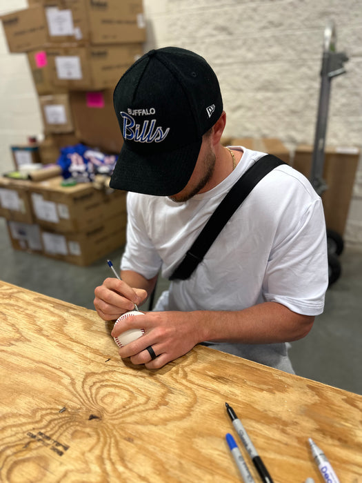 Tyler Bass Signed Official Major League Baseball