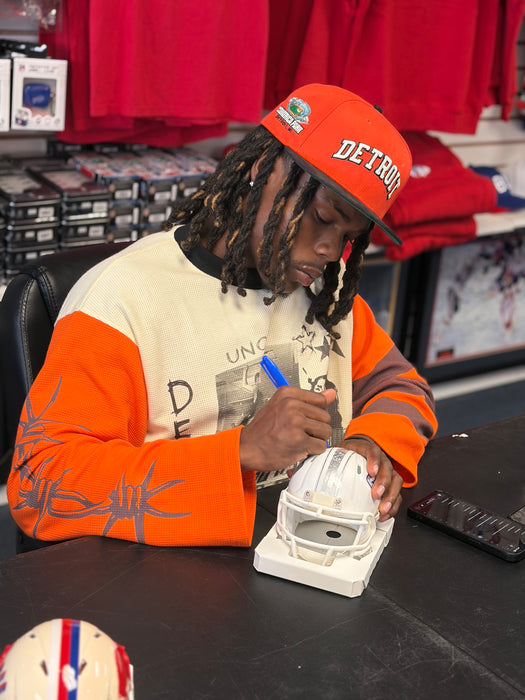 Maxwell Hairston Signed Buffalo Bills Rivalries Speed Mini Helmet