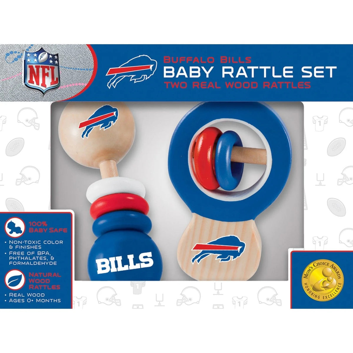 Buffalo Bills - Baby Rattles - 2 Pack — TSE Buffalo