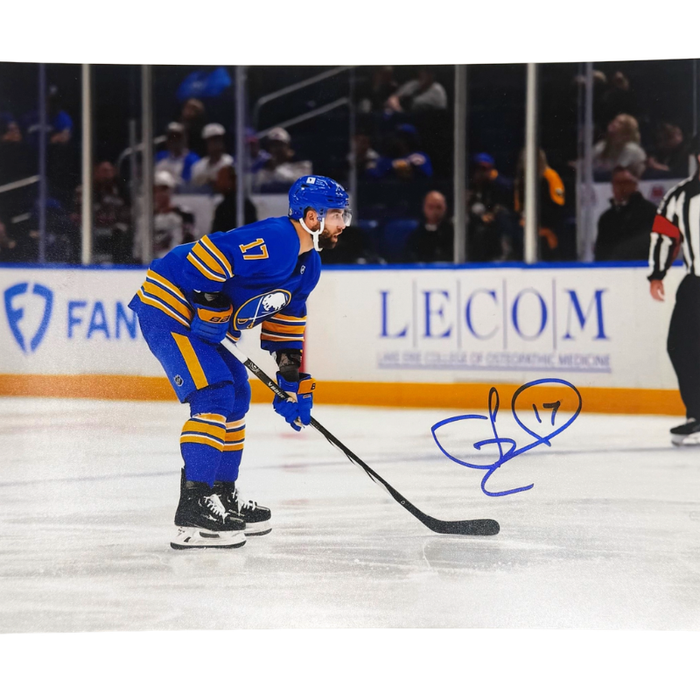 Jason Zucker Signed Close-up in Stance 8x10 Photo
