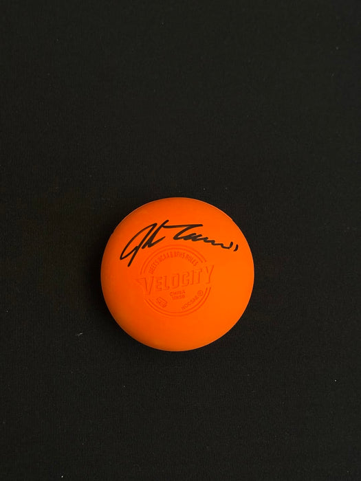 Facebook Auction: John Tavares Signed Orange Lacrosse Ball