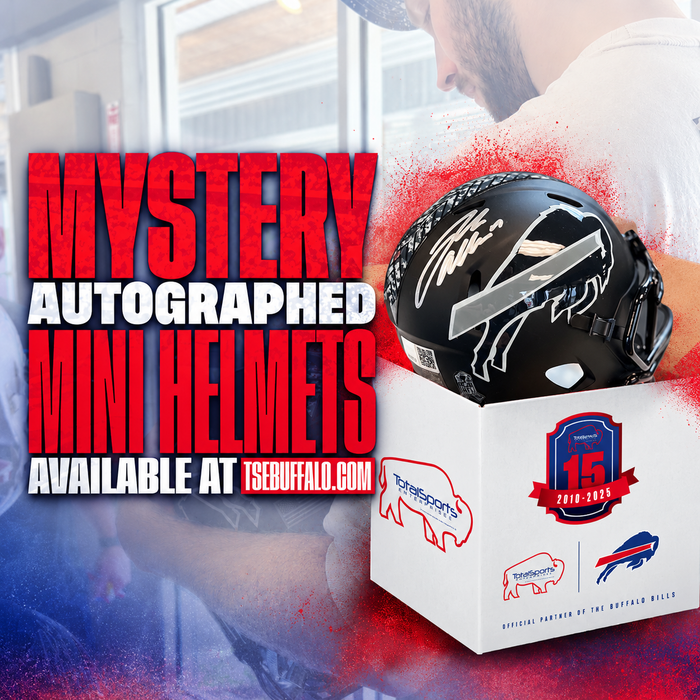 TSE Autographed Mini Helmet Mystery - Josh Allen Salute to Service 2026