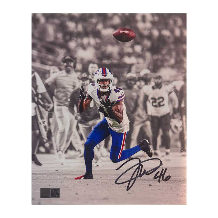 Ja'Marcus Ingram Signed Spotlight Pick 6 Photo