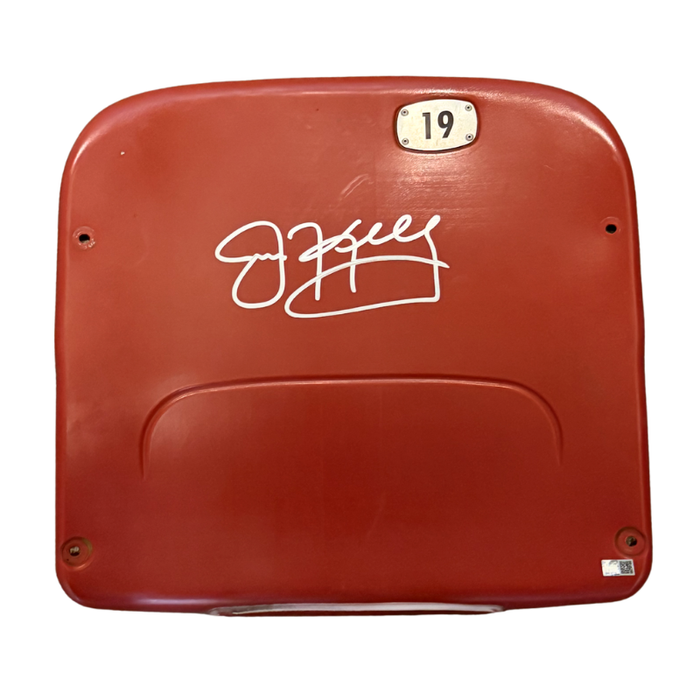 Jim Kelly Autographed Authentic Highmark Stadium Red Seatback