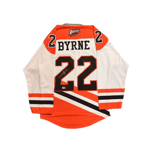 Josh Byrne Signed Buffalo Bandits White ProJoy Jersey Signed Jerseys TSE Buffalo 