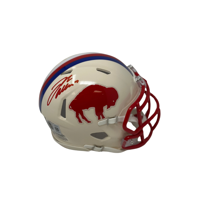 Josh Allen Signed Buffalo Bills Retro Speed Mini Helmet