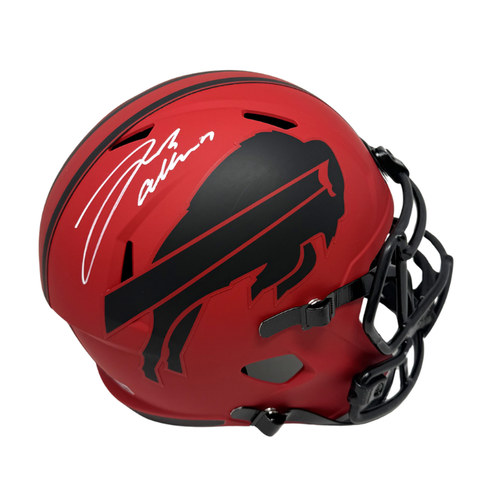 Josh Allen Signed Buffalo Bills Full Size RAVE Speed Replica Helmet