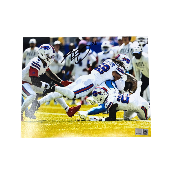 Kaleb Elarms-Orr Signed Diving Tackle vs Panthers