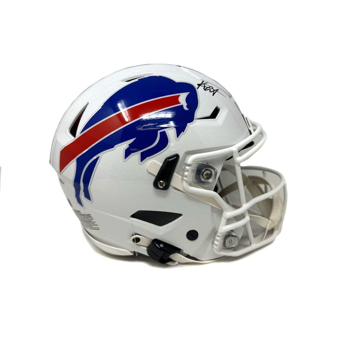 Keon Coleman Signed Buffalo Bills Full Size Authentic Speed Flex Helmet Signed Full Size Helmets TSE Buffalo 