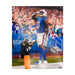 Keon Coleman Signed One Arm Flex Photo Signed Photos TSE Buffalo 