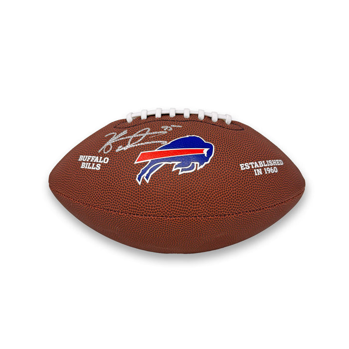 Kyle Williams Signed Buffalo Bills Wilson Replica Football