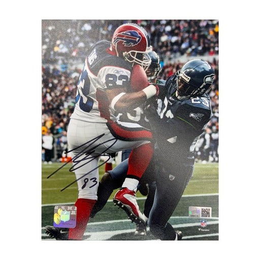 Lee Evans Signed Catch vs Seahawks 8x10 Photo Signed Photos TSE Buffalo 