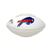 Lee Evans Signed Buffalo Bills White Logo Football Signed Footballs TSE Buffalo 