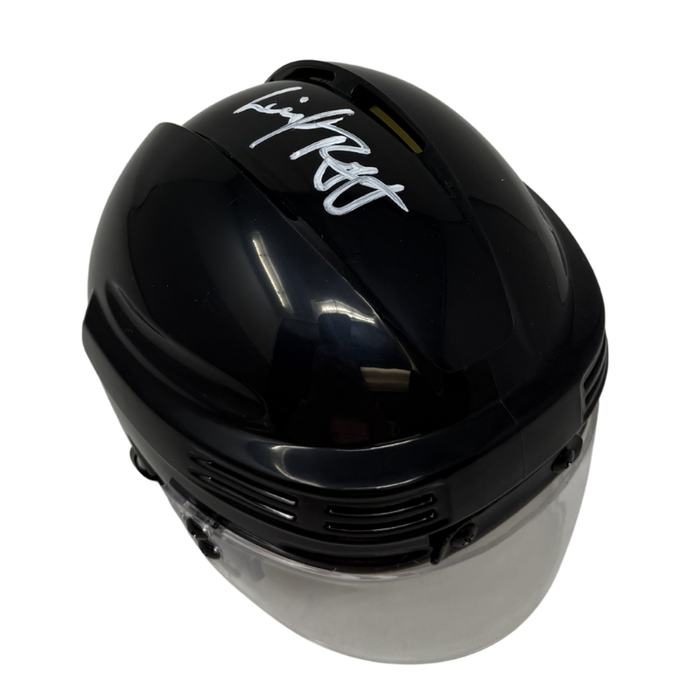 Lindy Ruff Helmet Lindy Ruff Signed Buffalo Sabres Black Hockey Mini Helmet — TSE Buffalo
