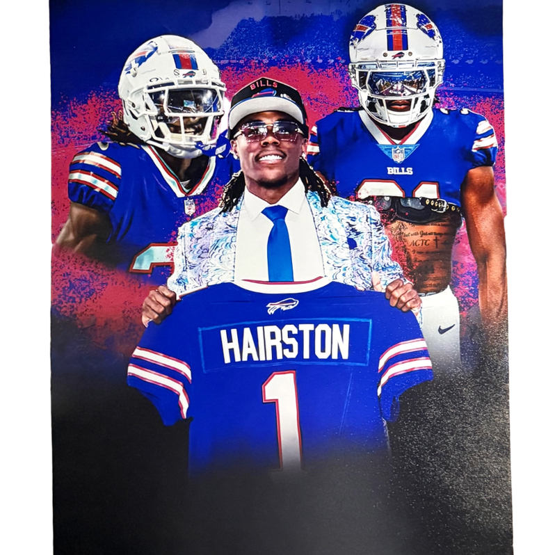 Maxwell Hairston Unsigned Draft Color Burst Collage 8x10 Photo — TSE ...
